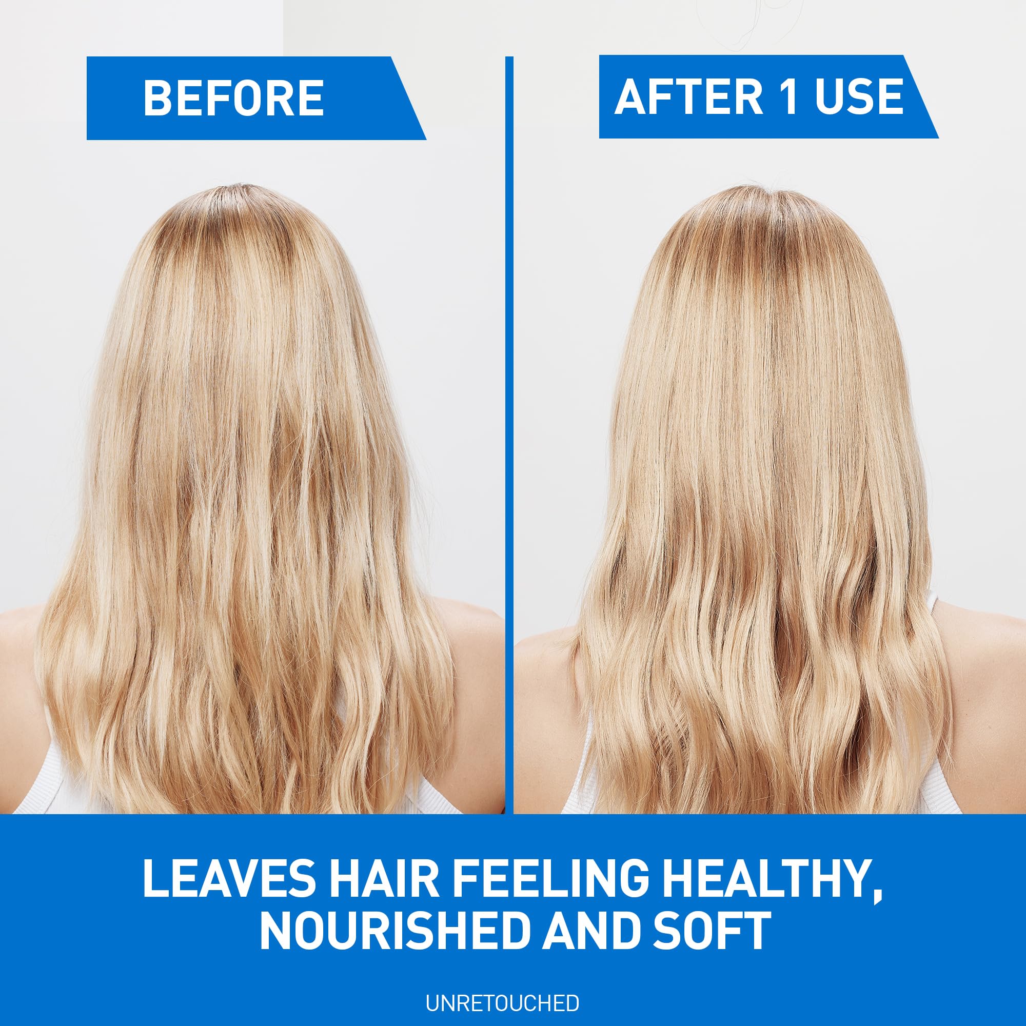 CeraVe Gentle Hydrating Shampoo and Conditioner Set, With Ceramides, Niacinamide & Hyaluronic Acid For Soft, Healthy Looking Hair & Scalp, Sulfate Free & Color Safe, For All Hair Types - Image 3