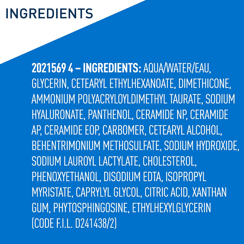 Cerave Hyaluronic Acid Serum for Face with Vitamin B5 and Ceramides, Hydrating Face Serum for Dry Skin, Fragrance Free, 1 Ounce - Image 9